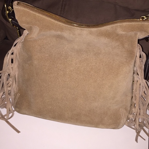 Coach Suede Fringe Handbag - Picture 7 of 8